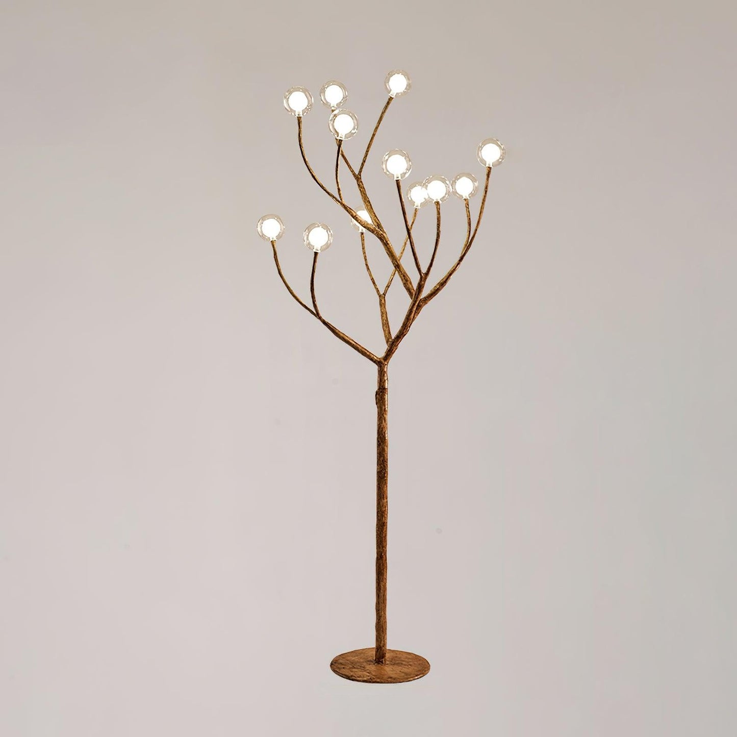 Imitation Wood Floor Lamp