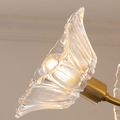 مصباح السقف الزجاجي على شكل زهرة كالين