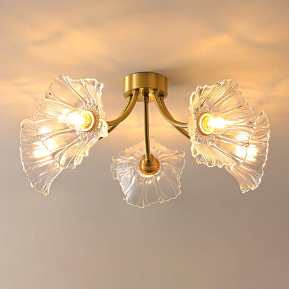 Kalin Flower Glass Ceiling Lamp