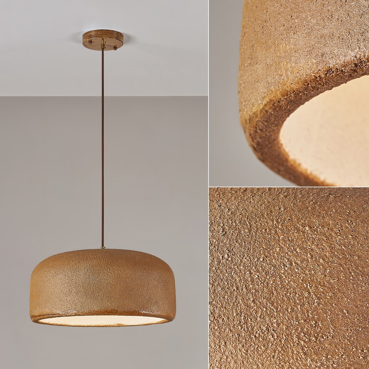 Khmara Resin Dome Pendant Lamp