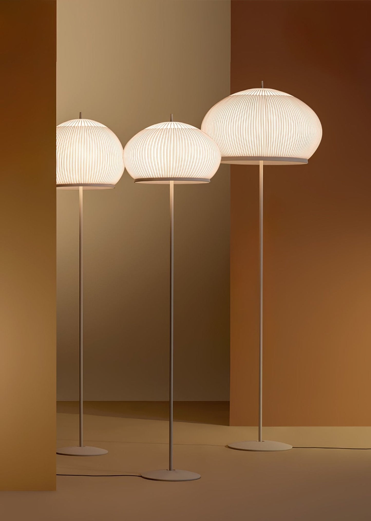 Lantern Knit Floor Lamp