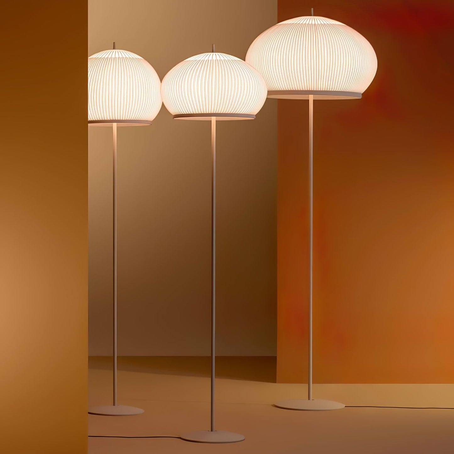 Lantern Knit Floor Lamp