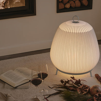 Lantern Knit Table Lamp