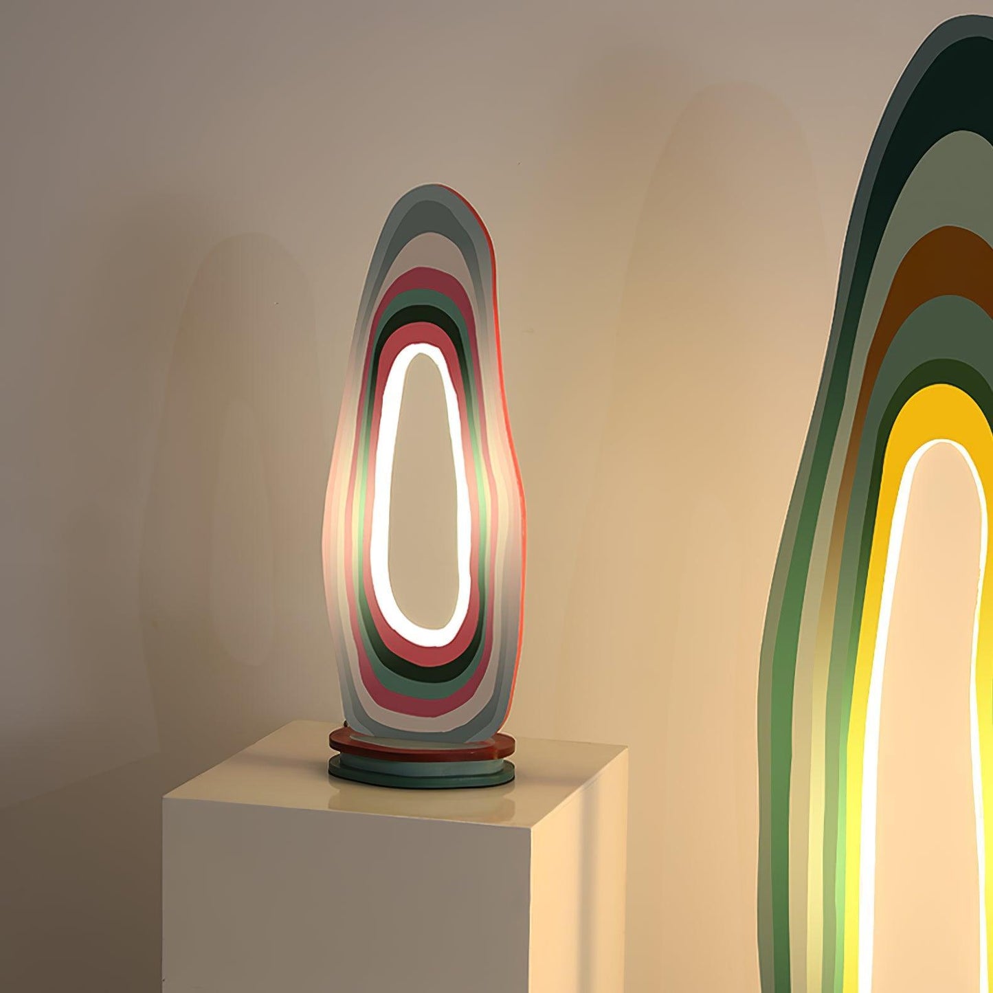 Landscape Acrylic Table Lamp