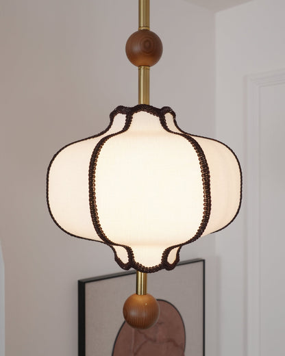 Lantern Fabric Pendant Light