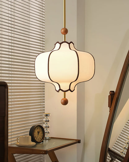 Lantern Fabric Pendant Light