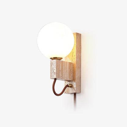 Atlas Globe Wall Sconce