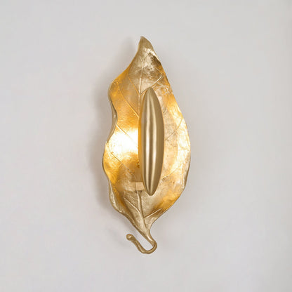 Leaf Brass Wall Lamp