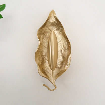 Leaf Brass Wall Lamp