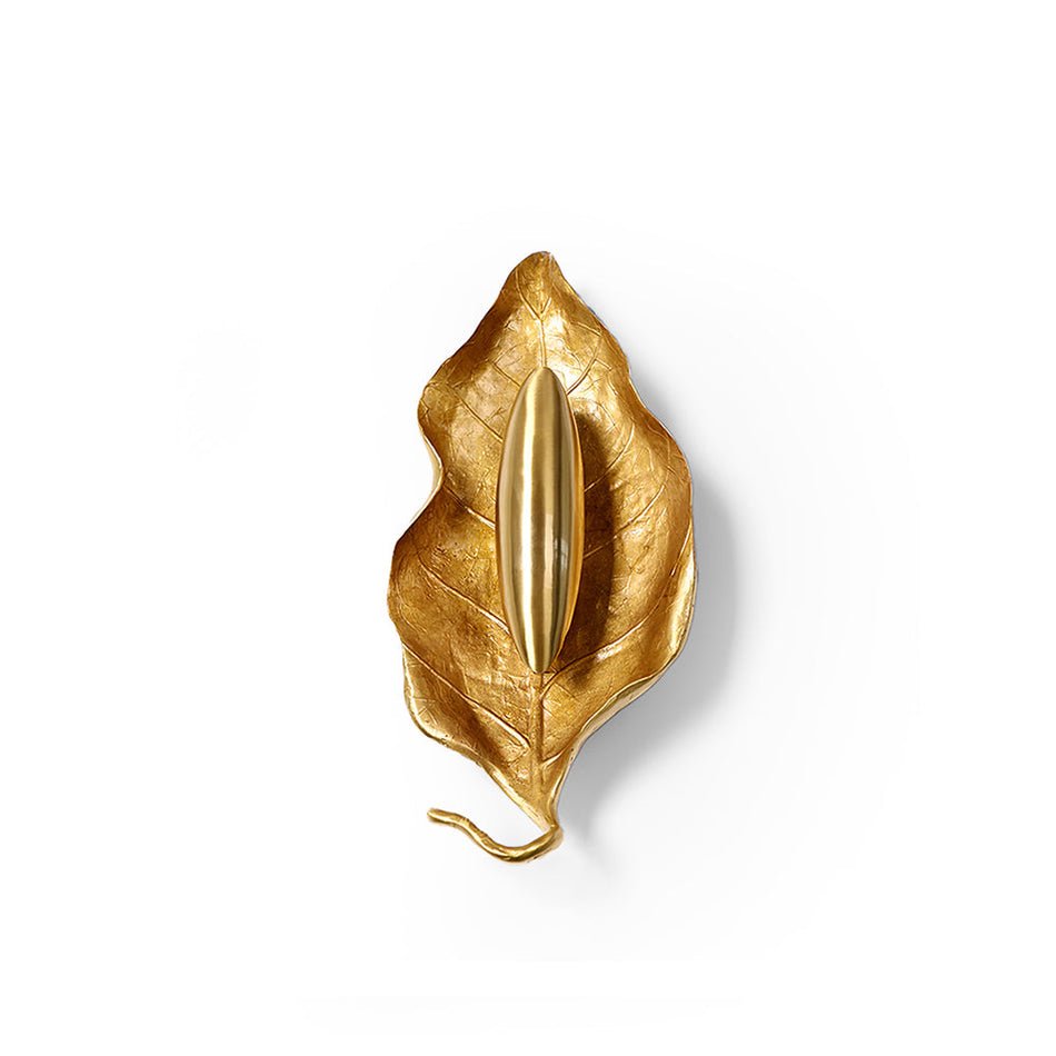 Leaf Brass Wall Lamp