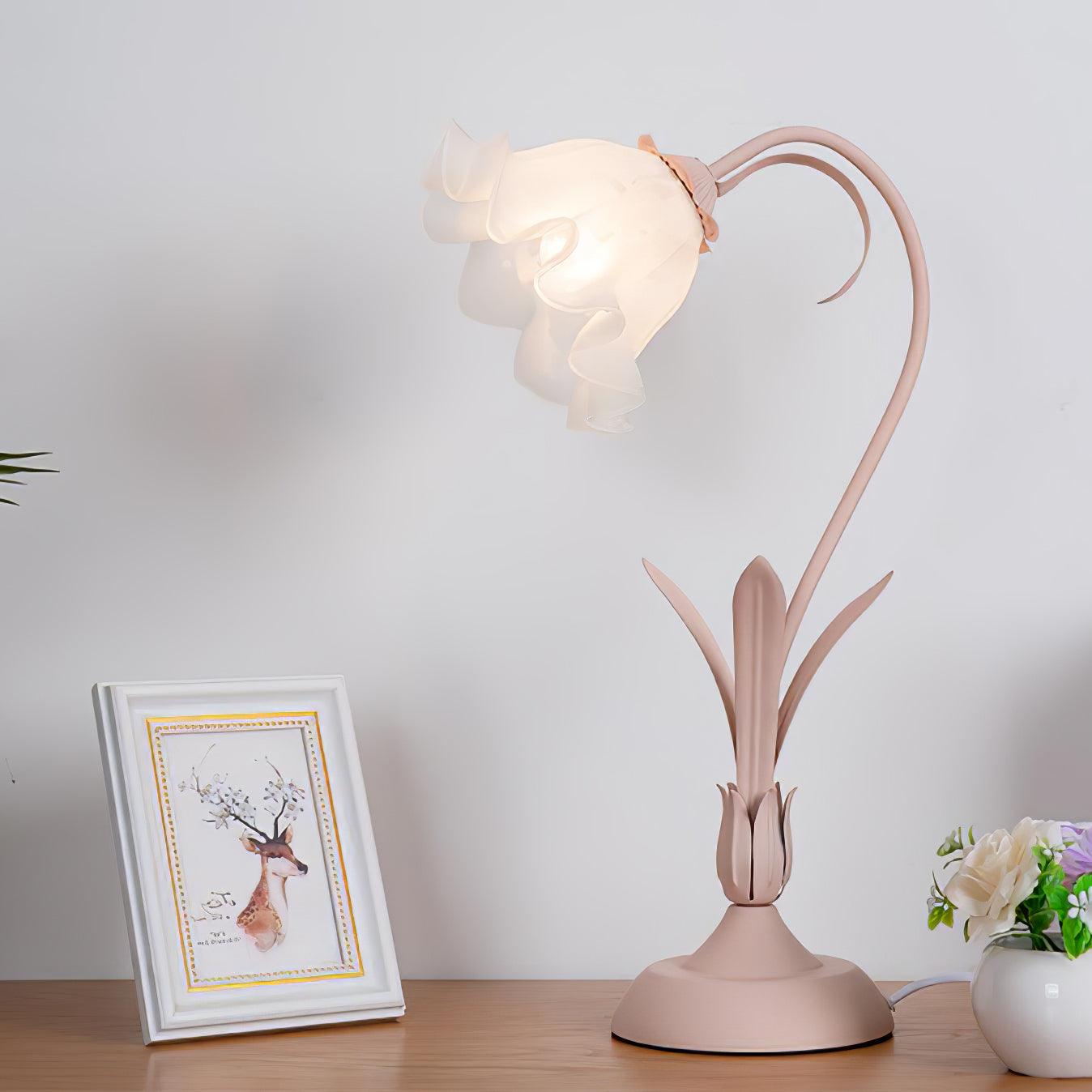 lily of the valley flower lamp Lily of the Valley Table Lamp – CEENLI