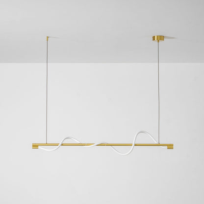 Linear Curve Island Pendant Lamp