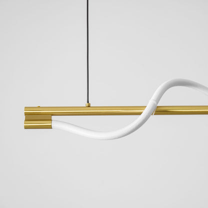 Linear Curve Island Pendant Lamp