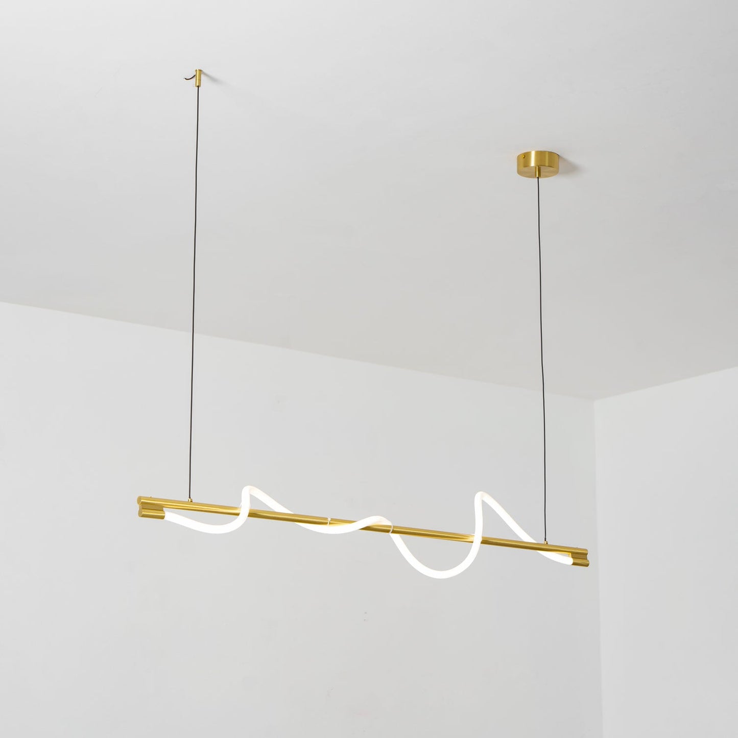 Linear Curve Island Pendant Lamp