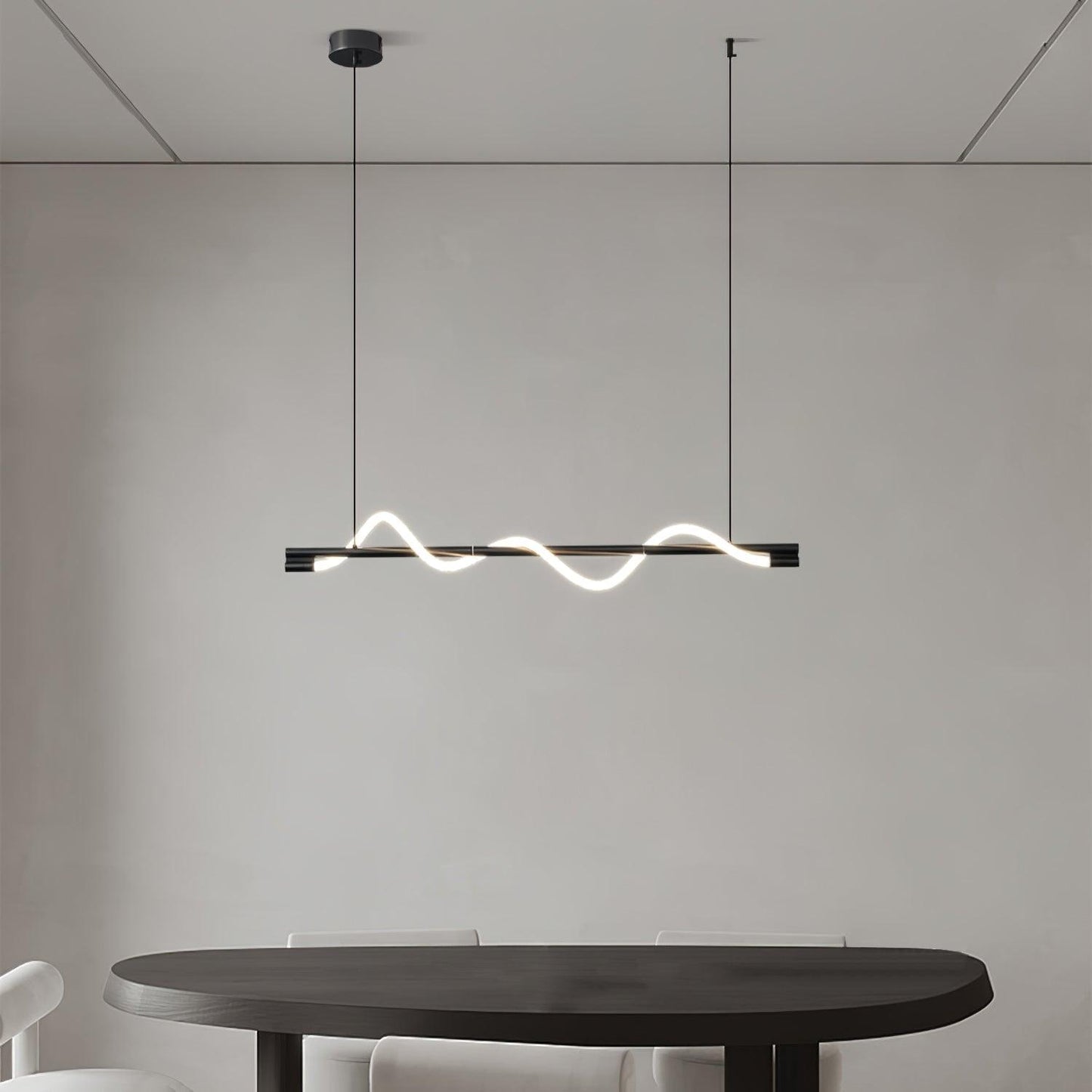 Linear Curve Island Pendant Lamp