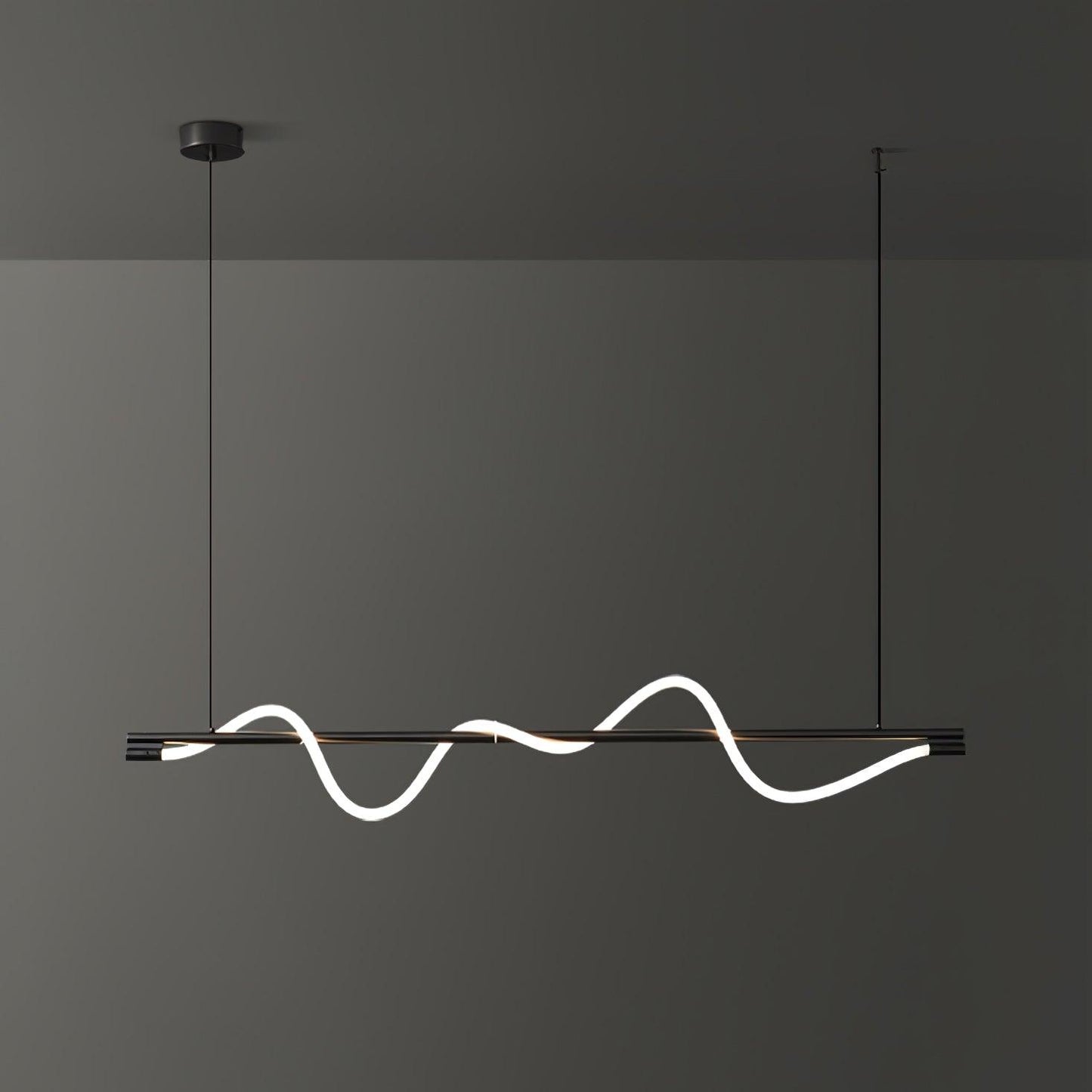 Linear Curve Island Pendant Lamp