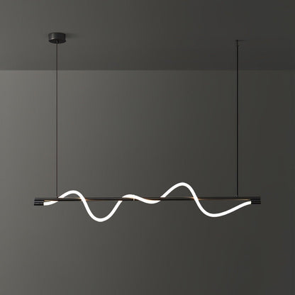 Linear Curve Island Pendant Lamp