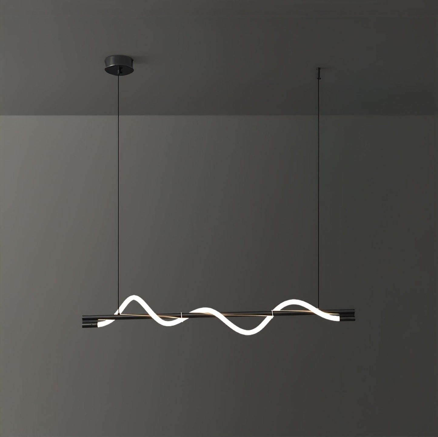 Linear Curve Island Pendant Lamp