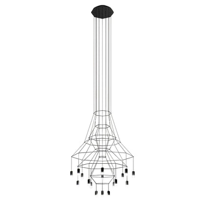 Linien Kronleuchter