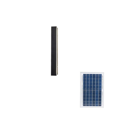 Long Strip Outdoor Sconce Solar Power