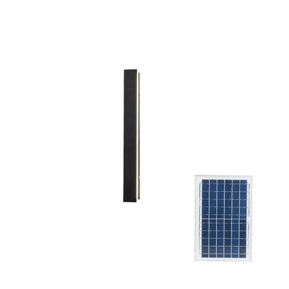 Long Strip Outdoor Sconce Solar Power