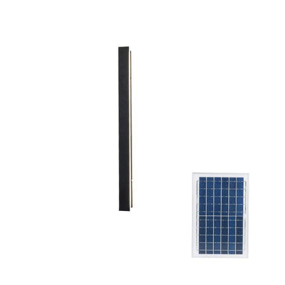 Long Strip Outdoor Sconce Solar Power