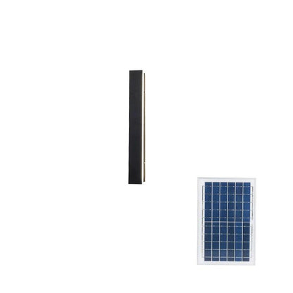 Long Strip Outdoor Sconce Solar Power