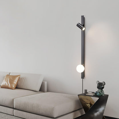 Long Arm Plug-in Wall Light