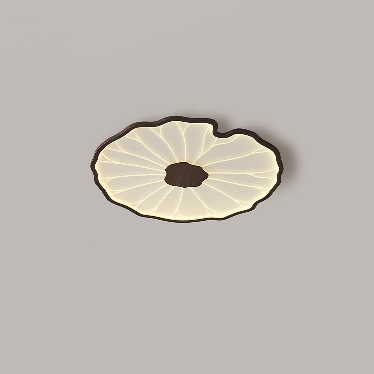 Lotusblatt-Deckenlampe aus Acryl