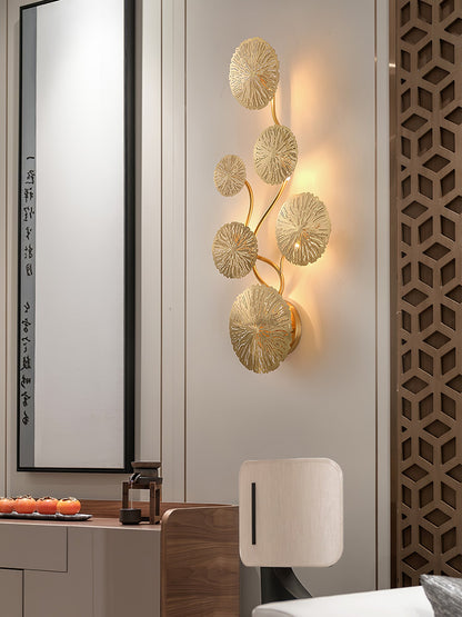 Lotus Leaf Wall Sconce