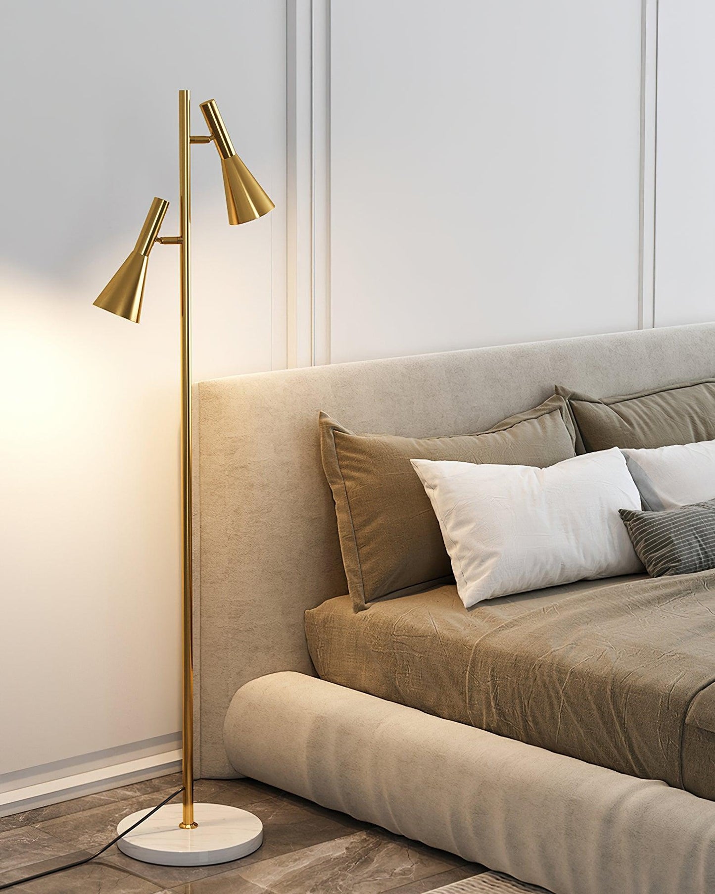 Lron Mouth Floor Lamp