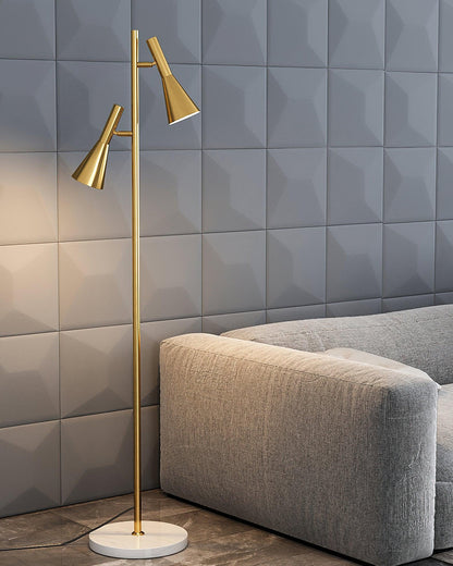 Lron Mouth Floor Lamp