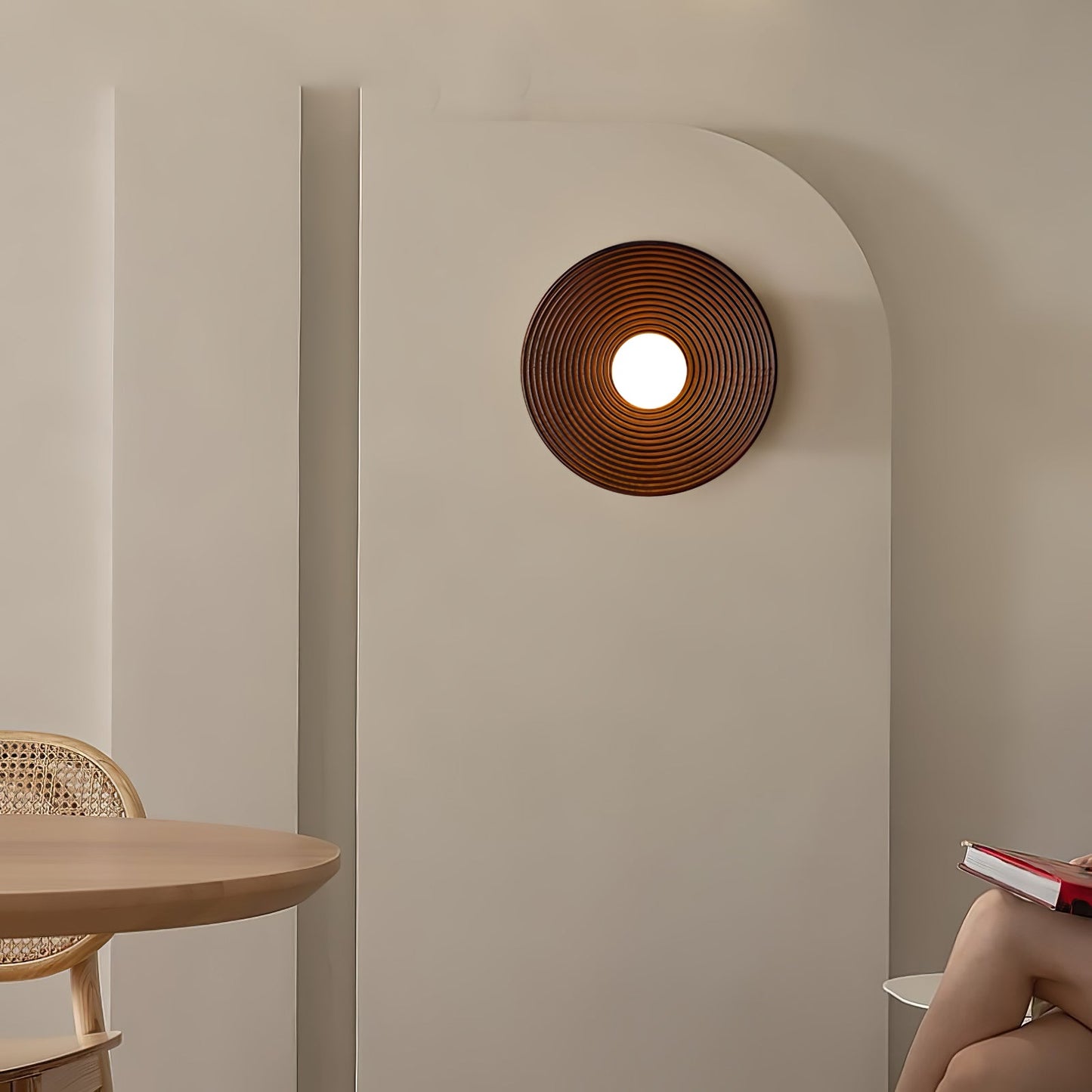 Lumina Contour Wooden Sconce