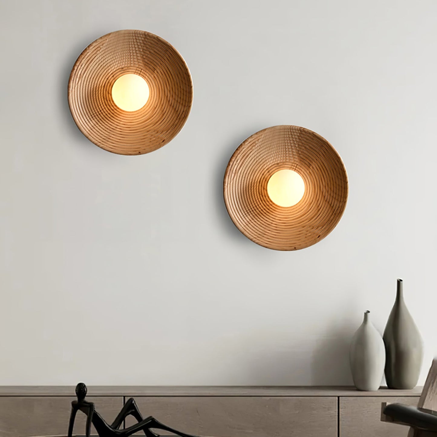 Lumina Contour Wooden Sconce