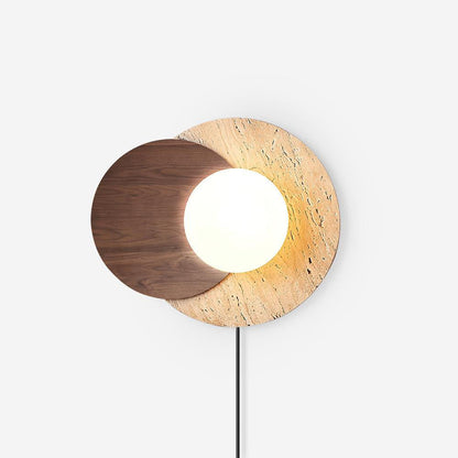 Lunar Eclipse Plug-in Wall Lamp