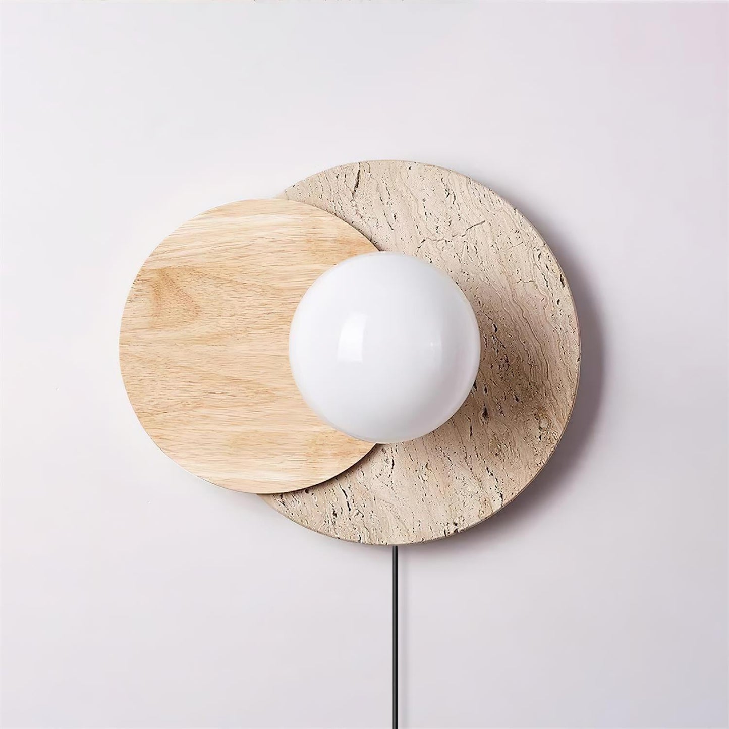 Lunar Eclipse Plug-in Wall Lamp