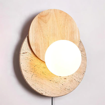 Lunar Eclipse Plug-in Wall Lamp