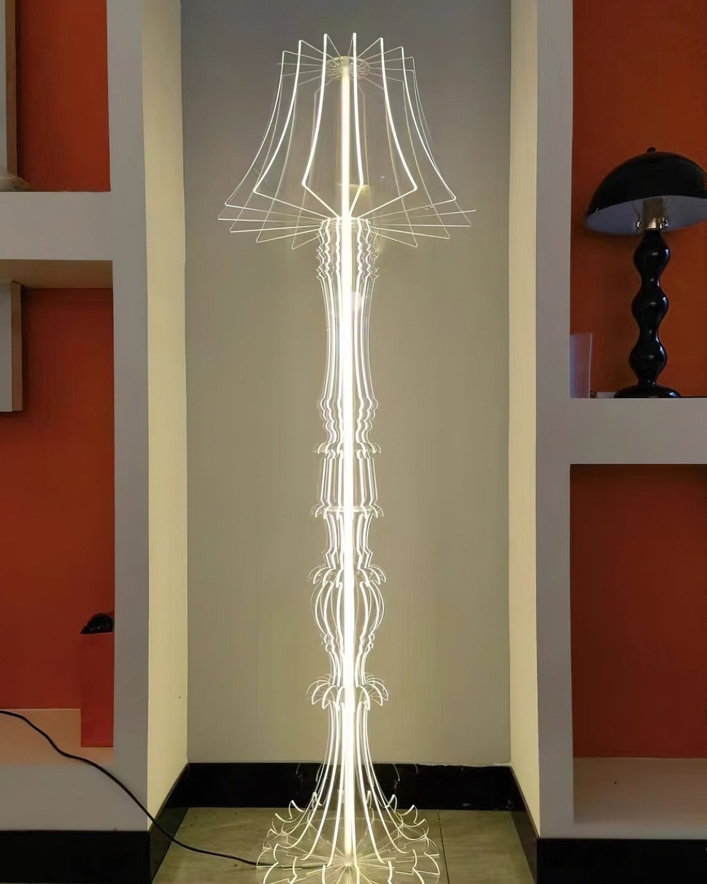 Josephine Table & Floor Lamp