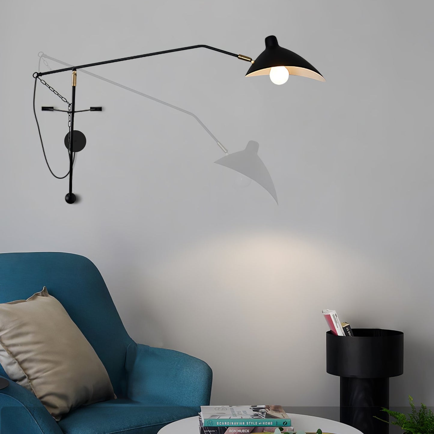 Mantis Arm Wall Lamp