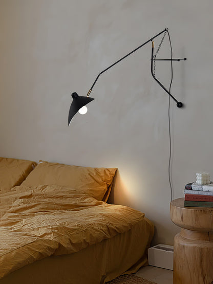 Mantis Arm Wall Lamp