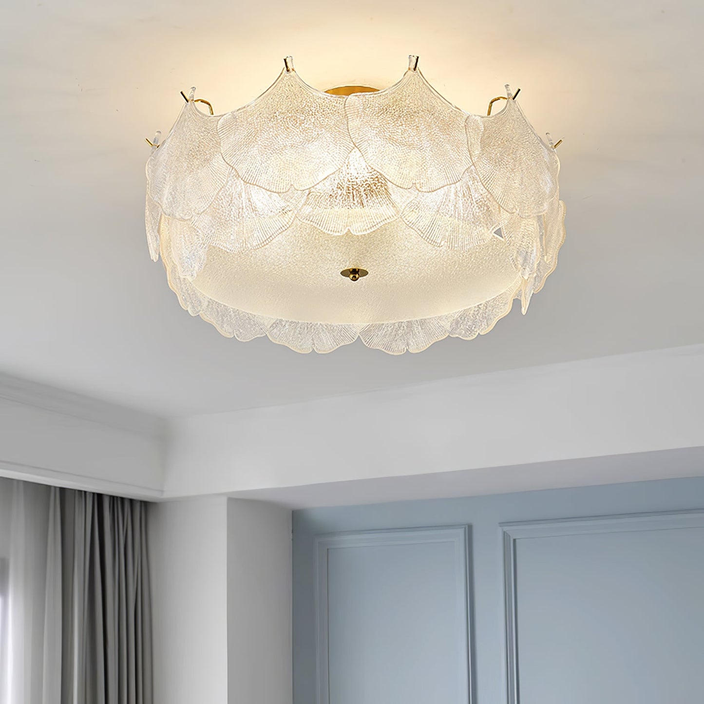 Maple Leaf Cluster Ceiling Light