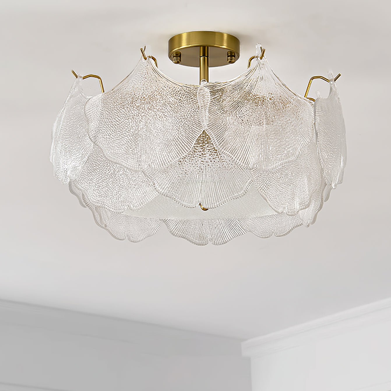 Maple Leaf Cluster Ceiling Light