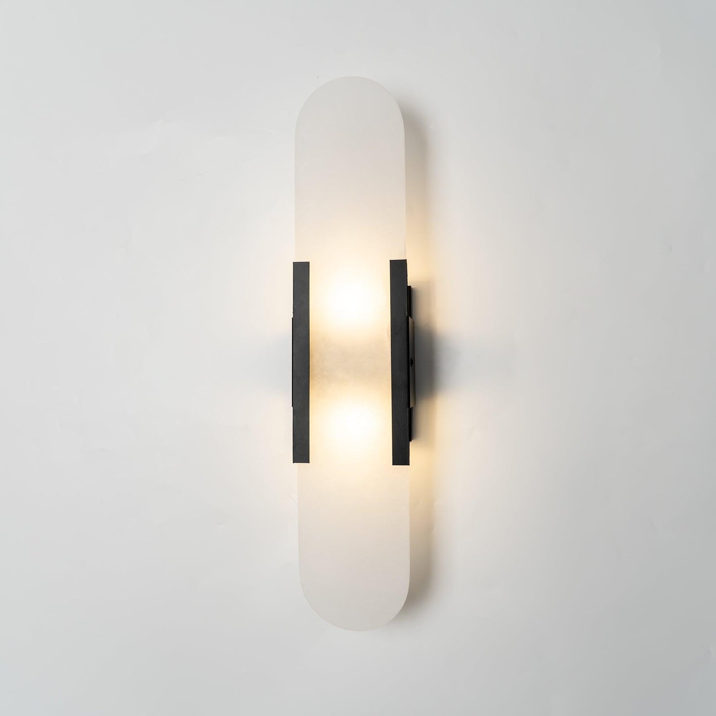 Melange Elongated Alabaster Wall Lamp