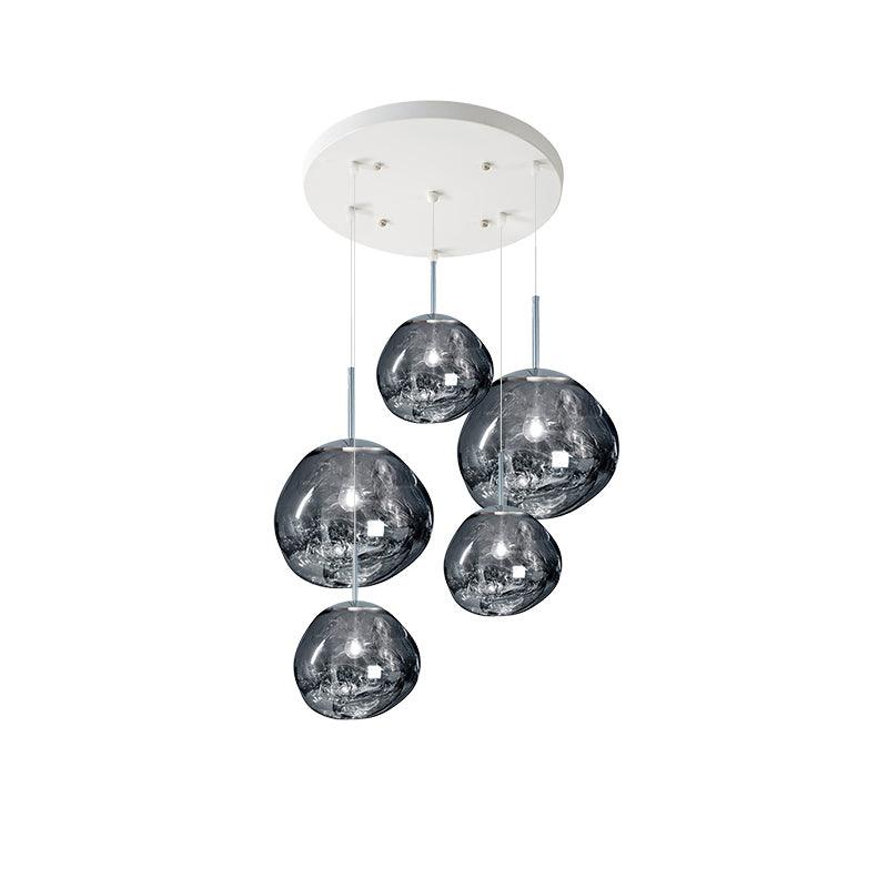 Multi Lava Round Pendant Lamp