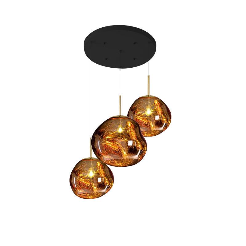 Multi Lava Round Pendant Lamp