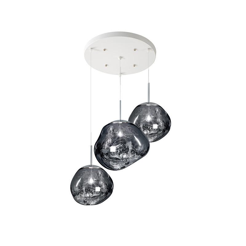 Multi Lava Round Pendant Lamp