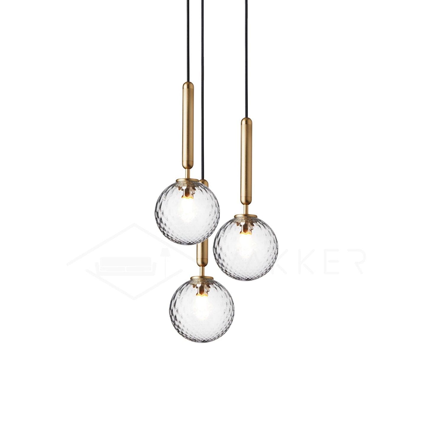 Miira Brass Pendant Light