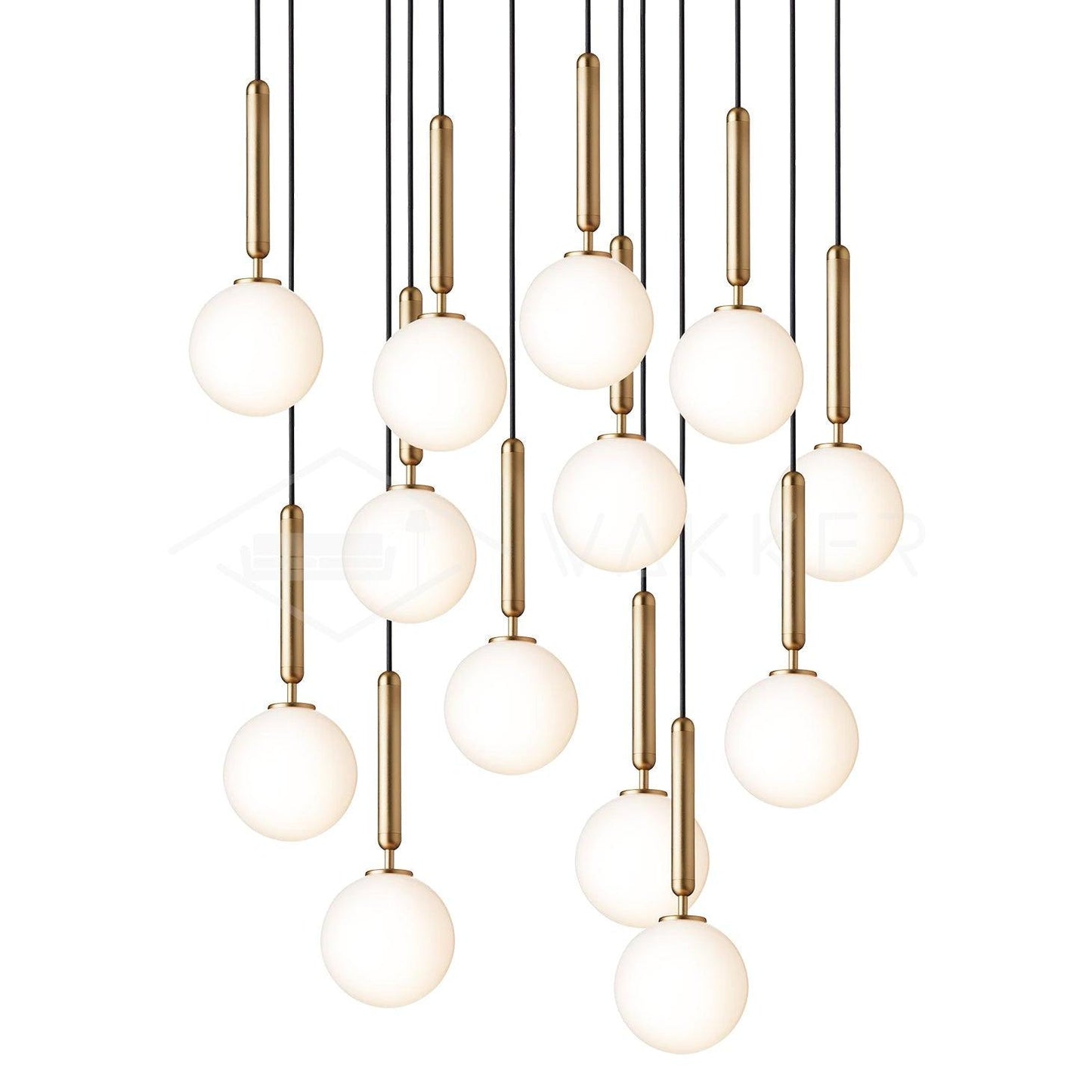 Miira Brass Pendant Light