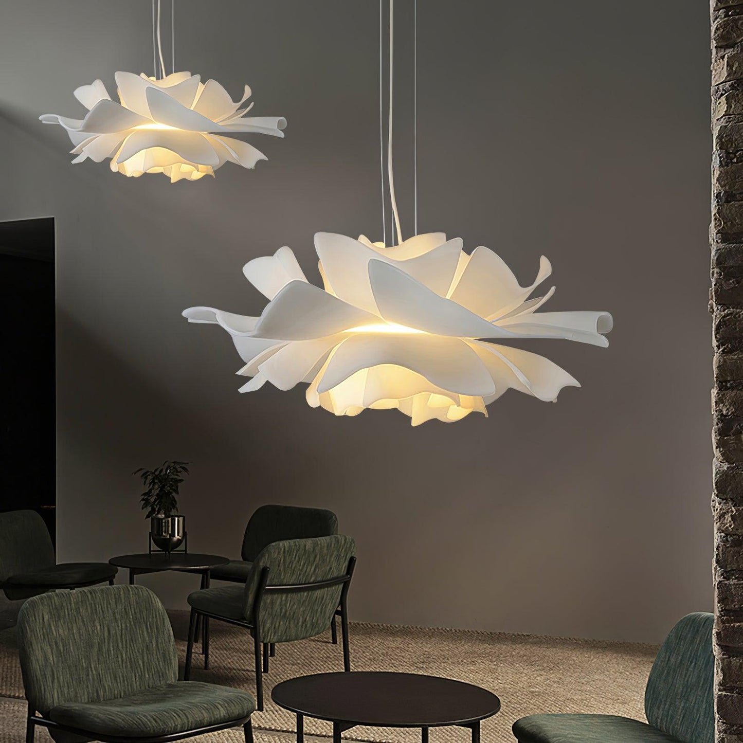 Lotus Flower Pendant Lamp