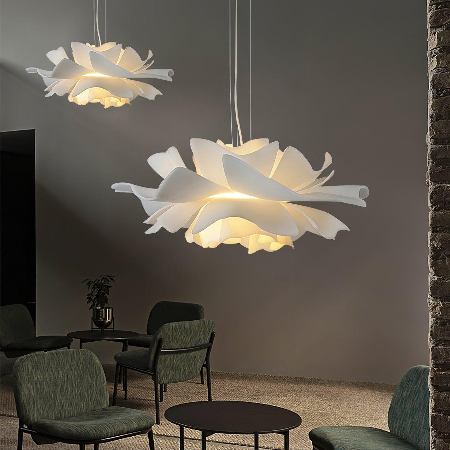 Lotus Flower Pendant Lamp